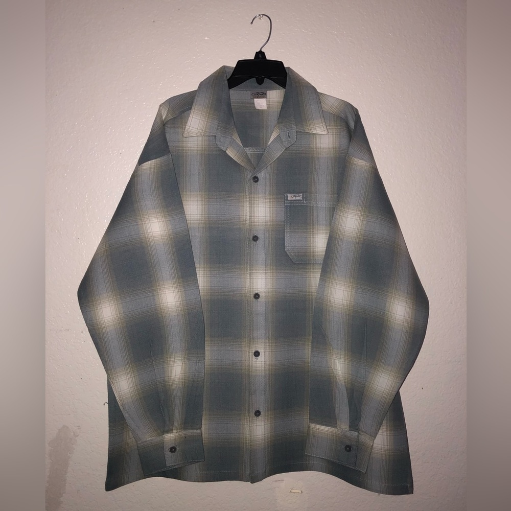 Caltop Long Sleeve Button Up